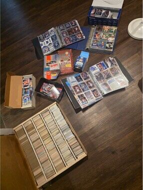 About 10,000 sports cards SOLD AS LOT ONLY